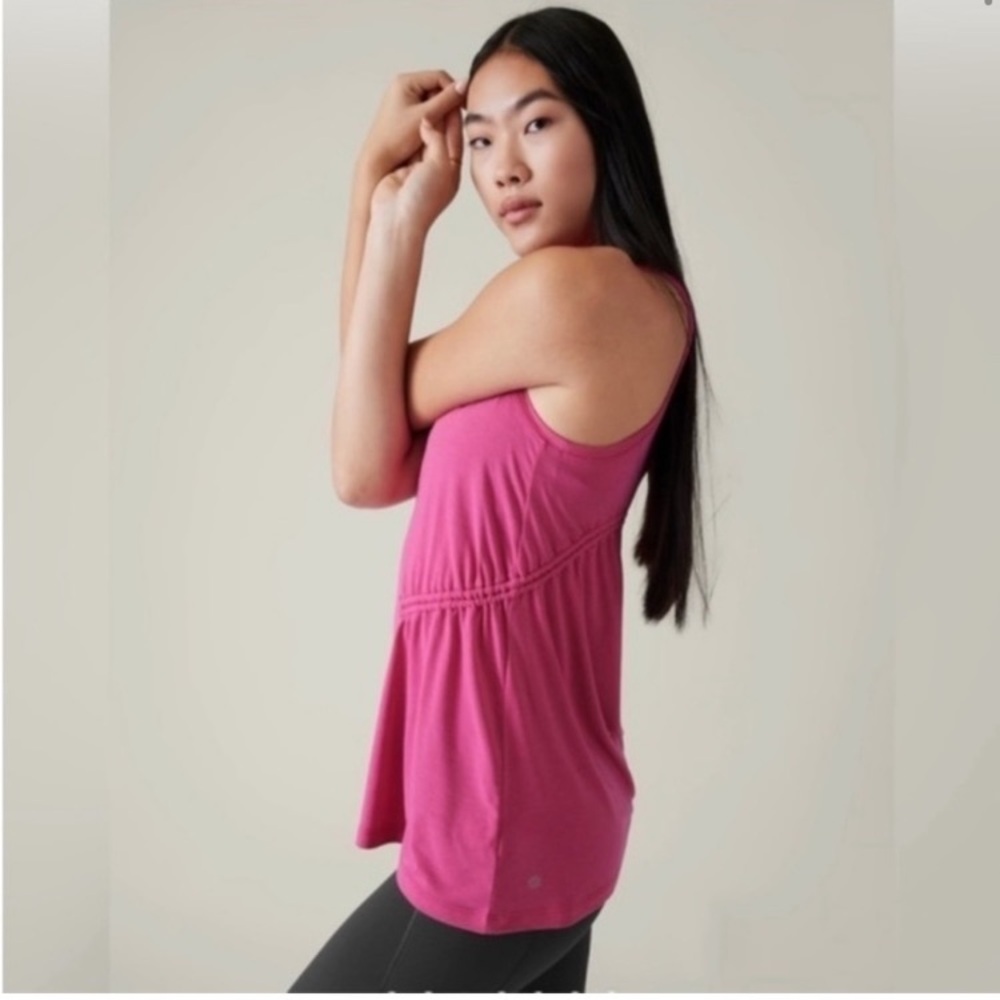 Athleta Fuchsia Sleeveless Tunic - Picture 3 of 10